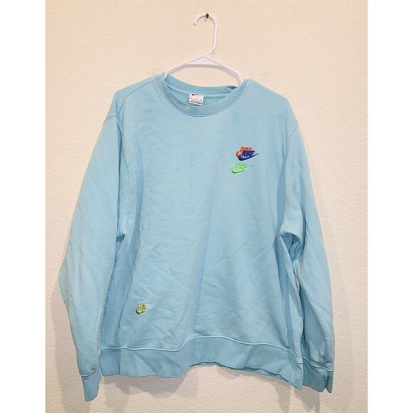 Nike Other - Vintage Nike Sweatshirt crew neck logos stained 90s